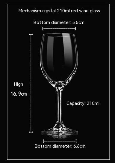 Crystal Red Wine Glass