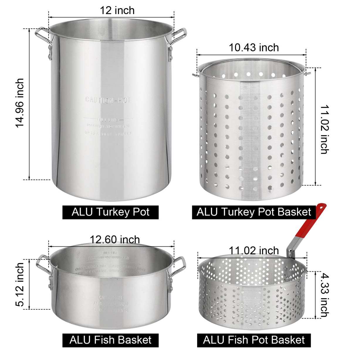 Turkey & Fish Fryer Pot Set
