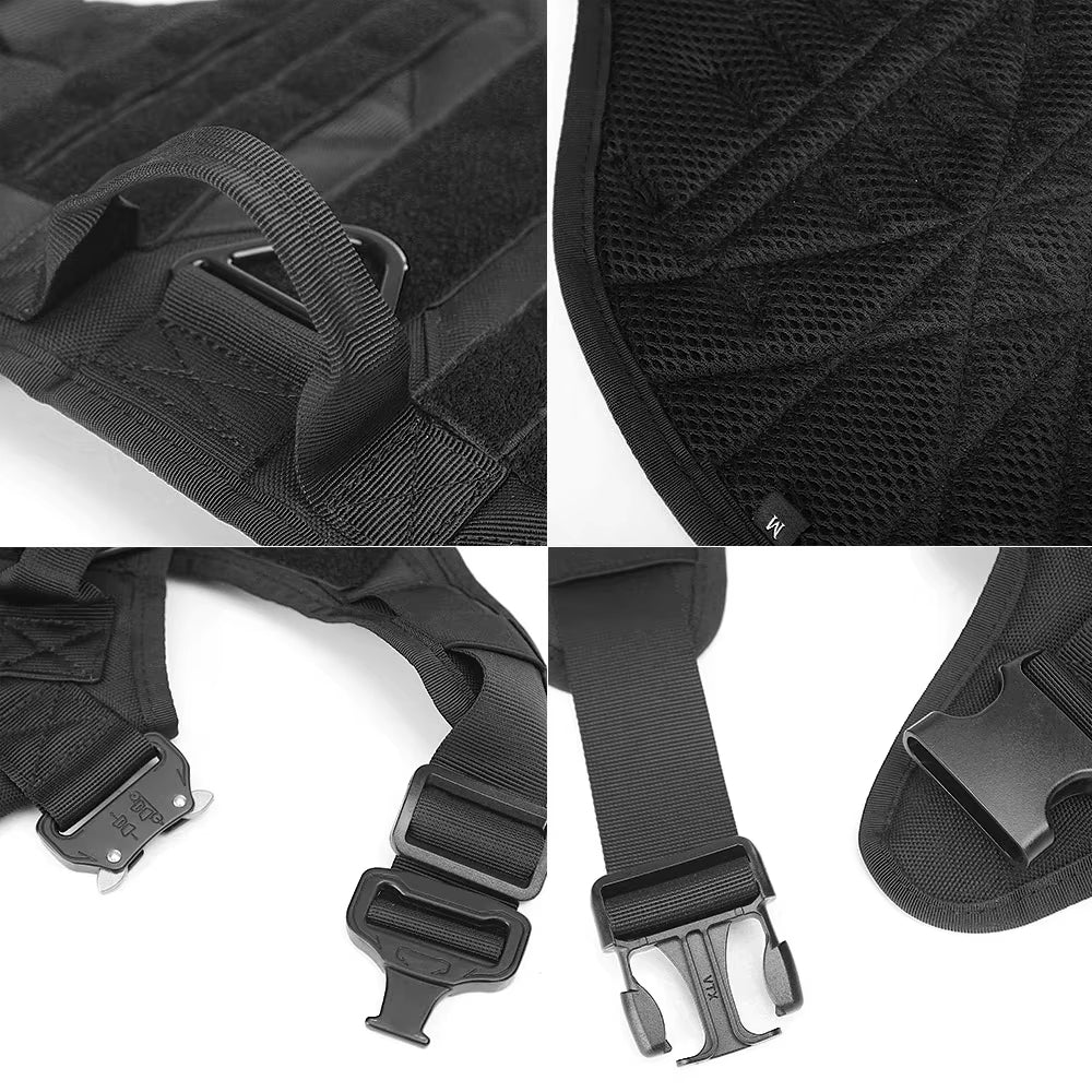 Camo Dog Harness & Leash Set