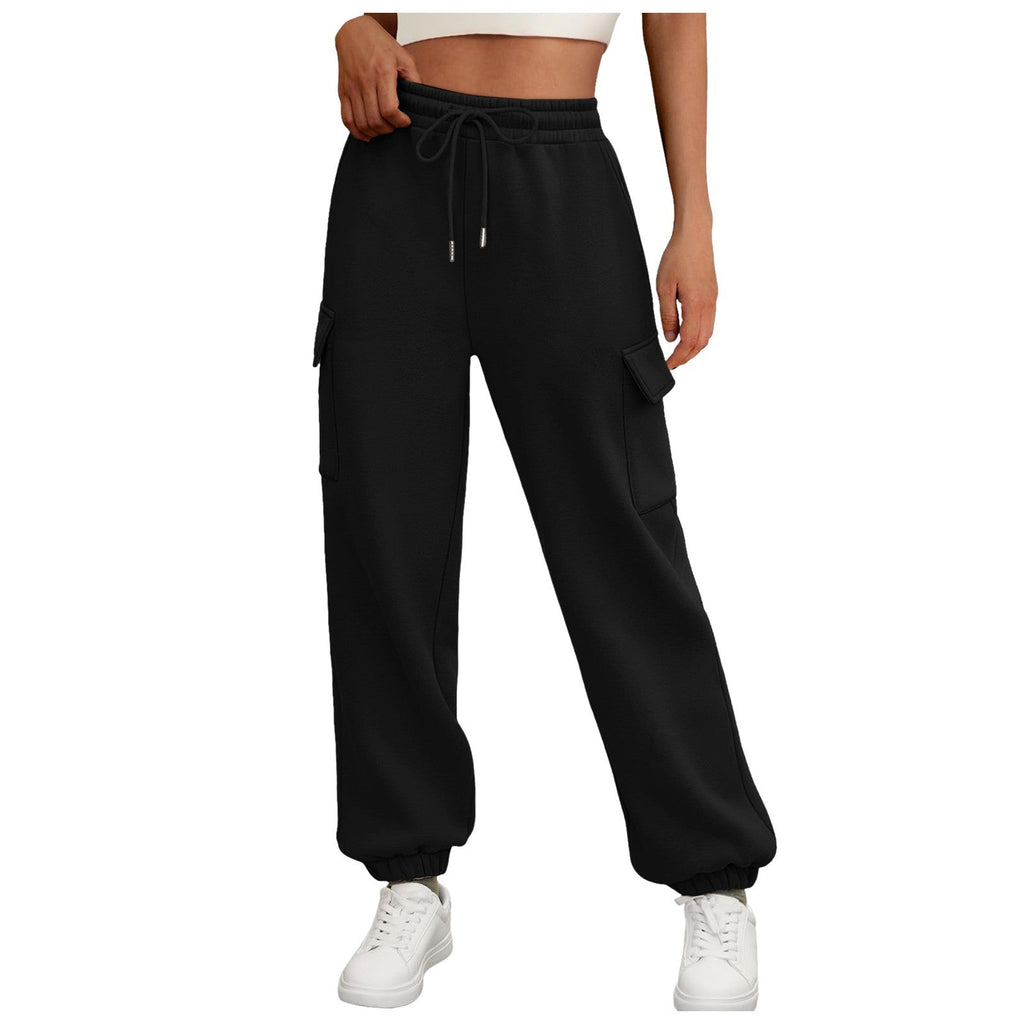 Fleece-Lined Baggy Joggers