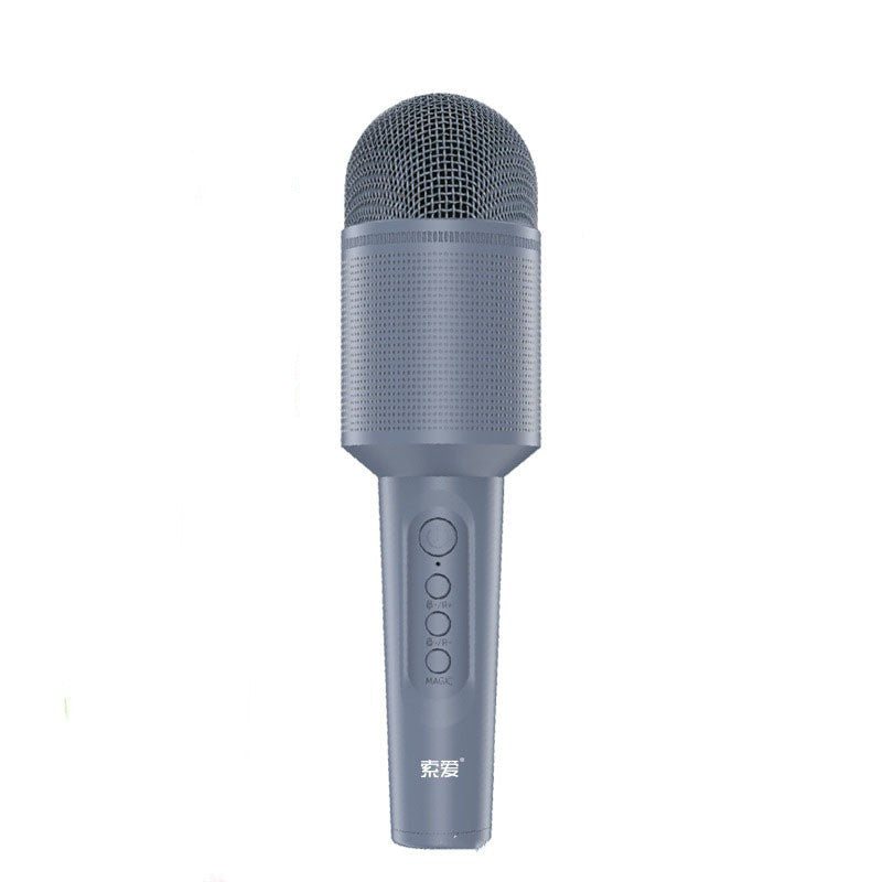 Karaoke Microphone with Built-In Speaker