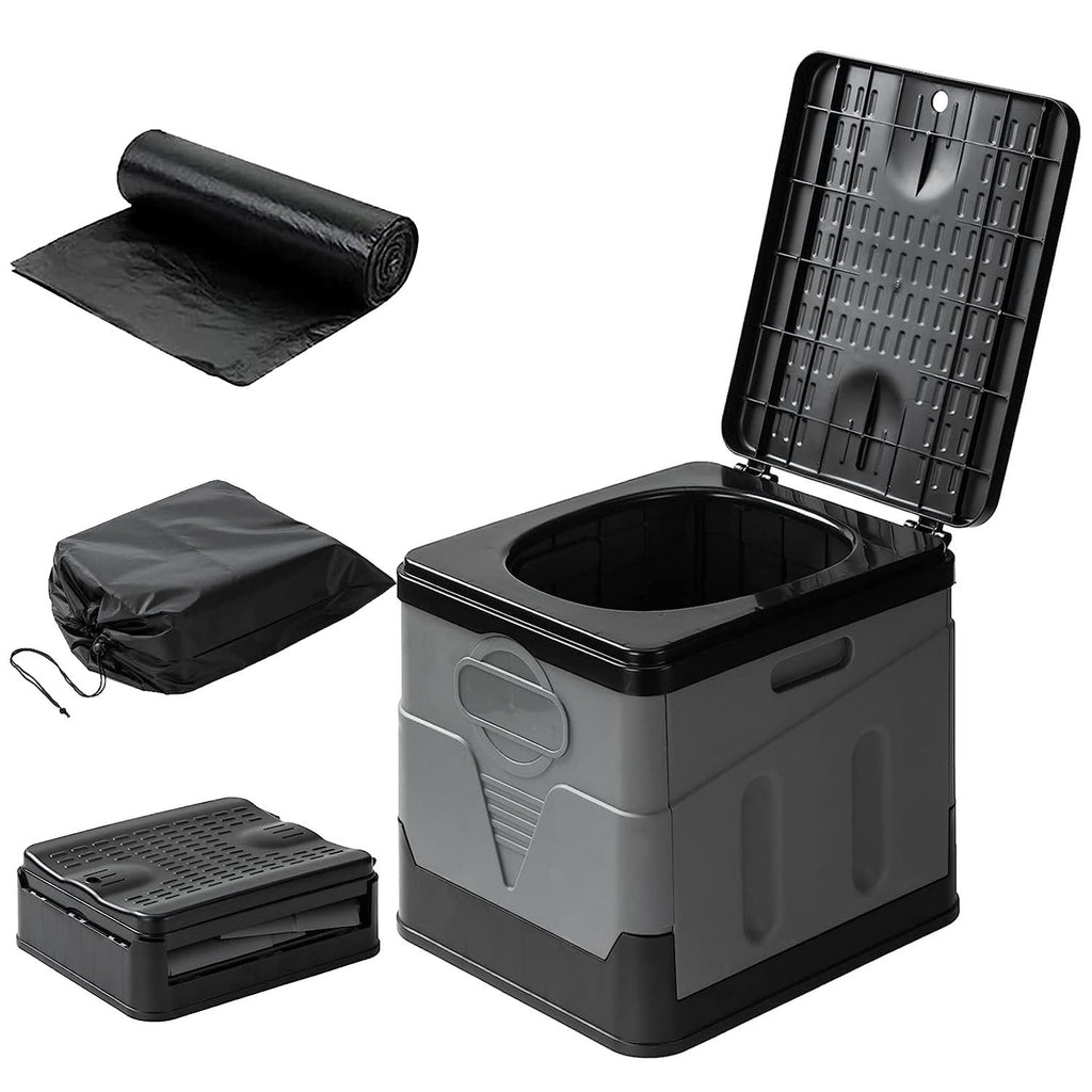 Collapsible Portable Toilet (5.3 Gal)