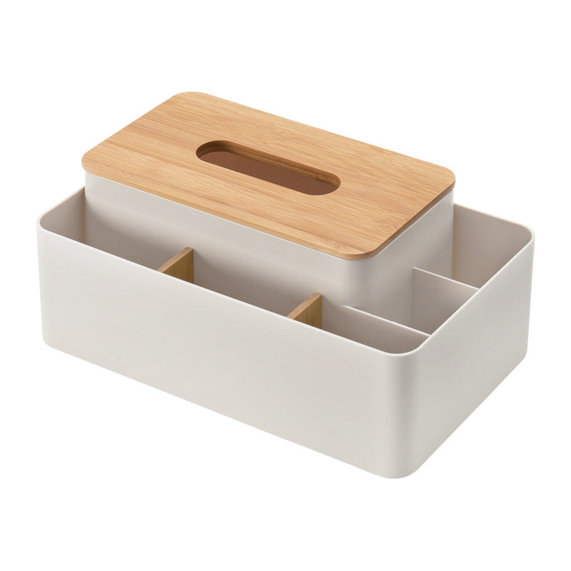 Remote & Tissue Organizer Box