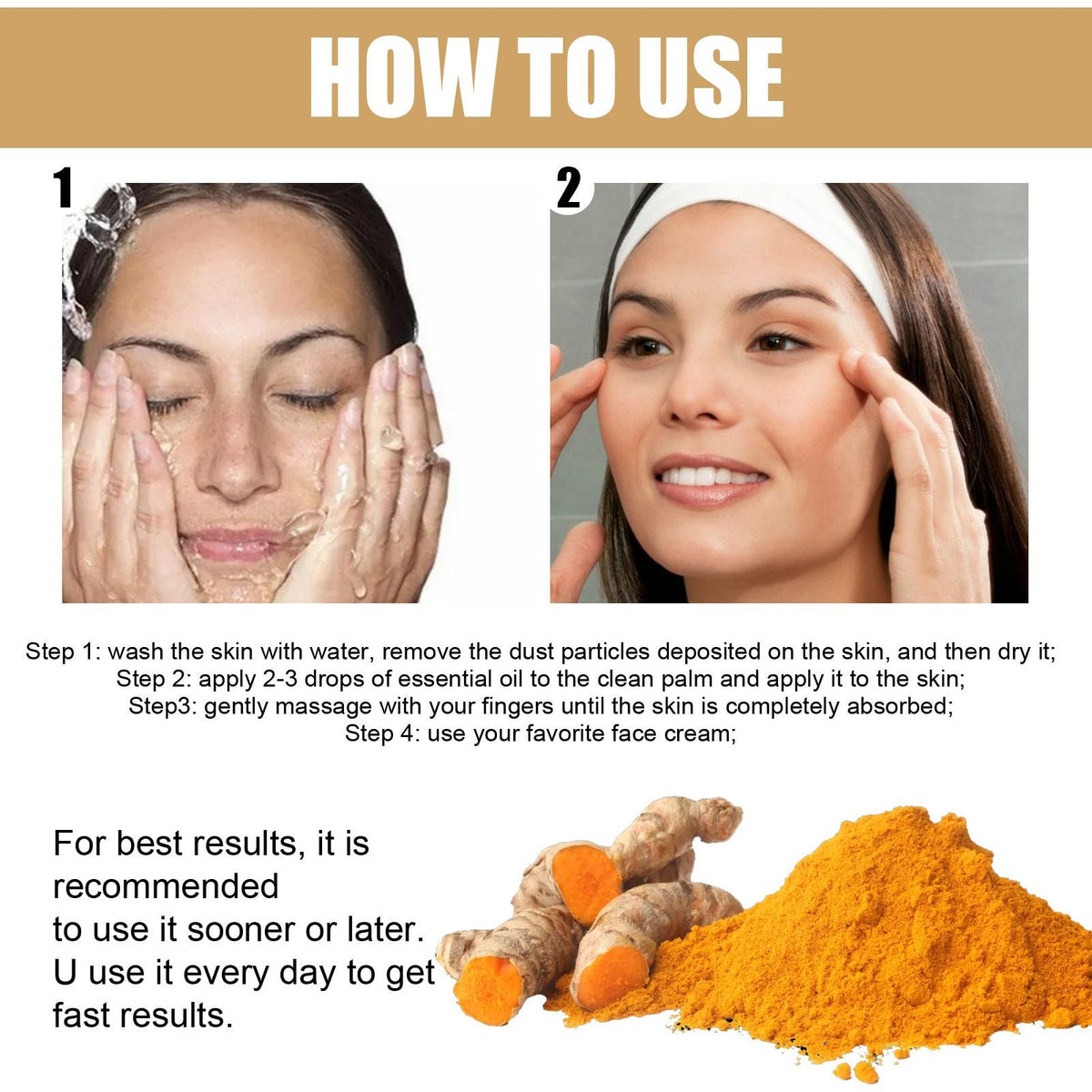 Turmeric Brightening Face Serum