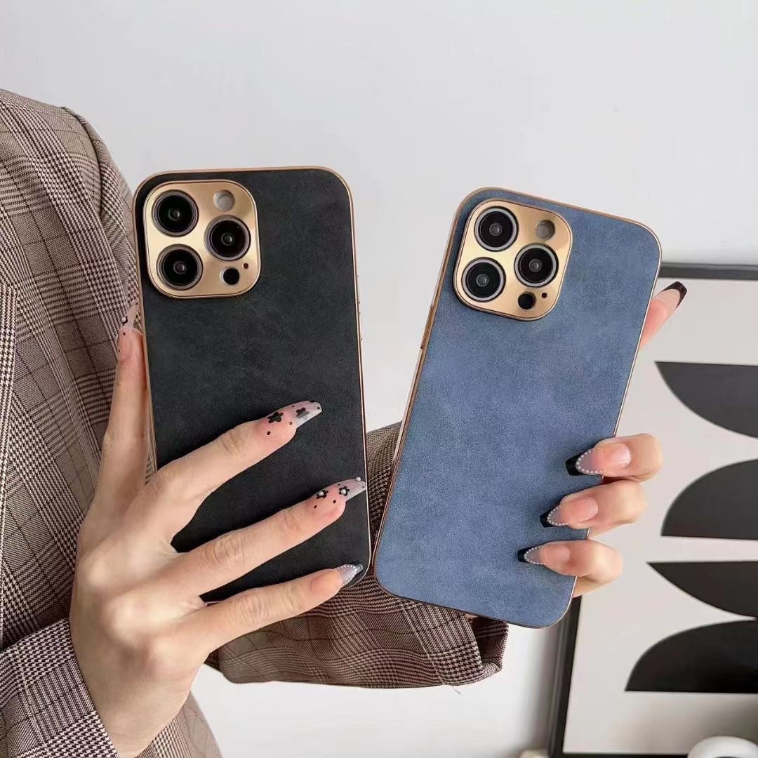 Leather-Texture iPhone Case