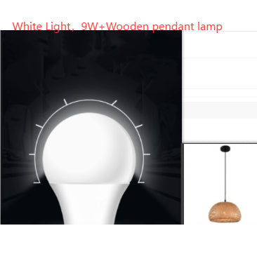 Woven Bamboo Pendant Light