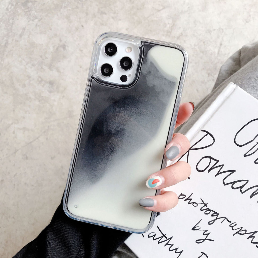 Glow-in-the-Dark Glitter Quicksand Case