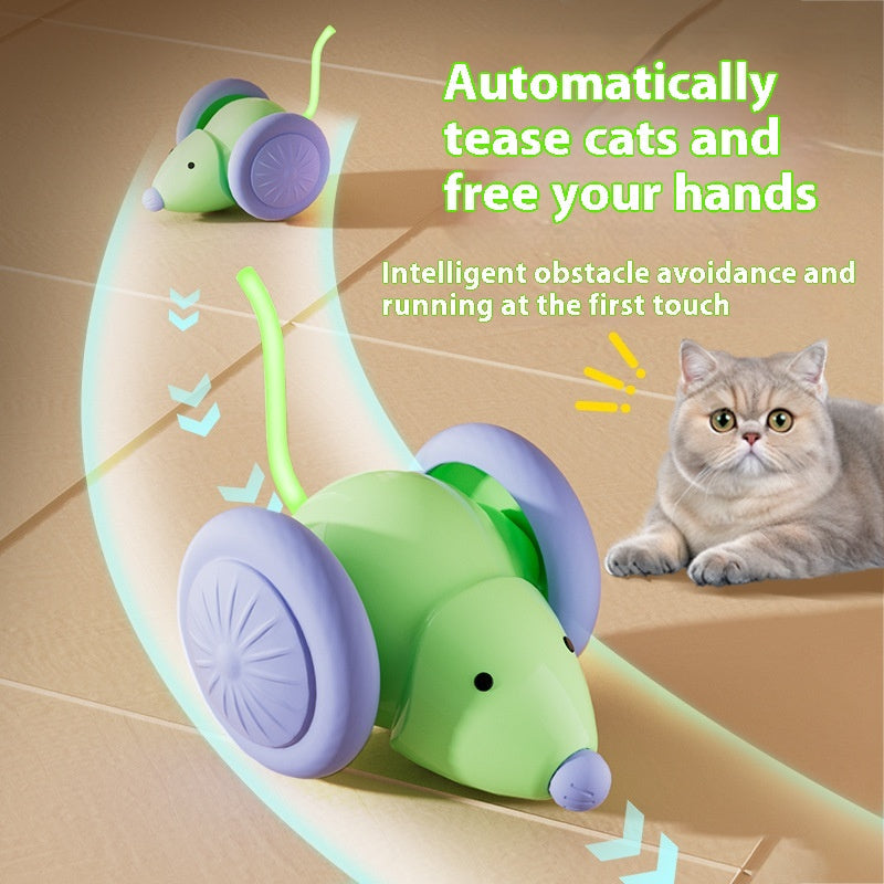 Smart Mouse Car Cat Toy