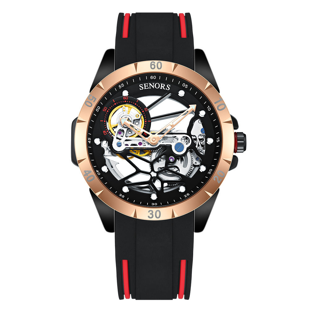 Men's Skeleton Automatic Watch