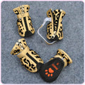 Leopard Print Dog Shoes