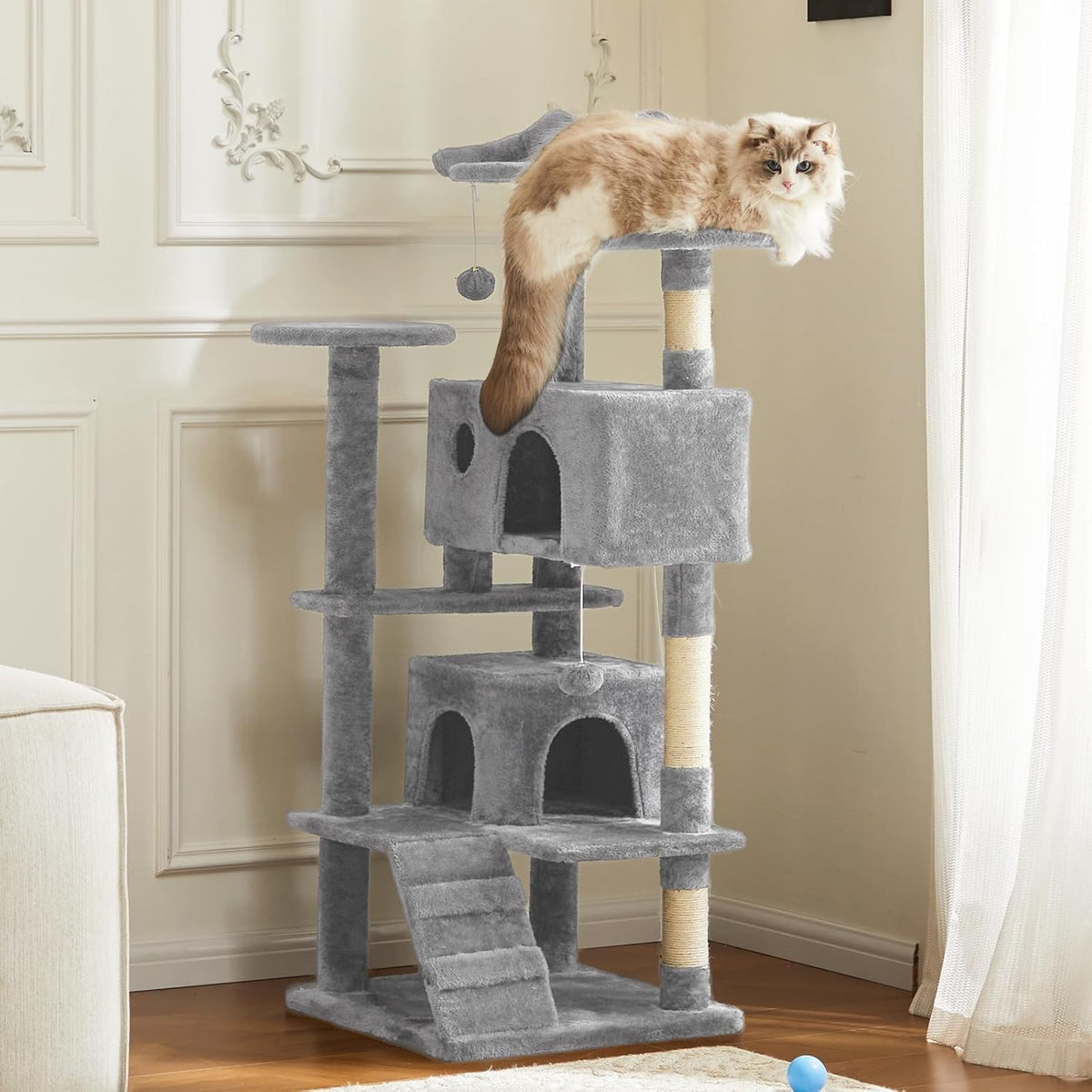 54-Inch Multi-Level Cat Tree