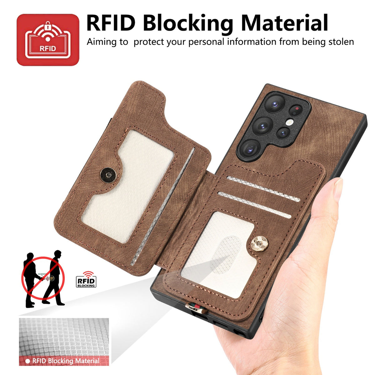 Card Holder Lanyard Case for Galaxy A