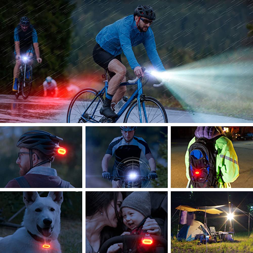 Rechargeable Bike Light Set