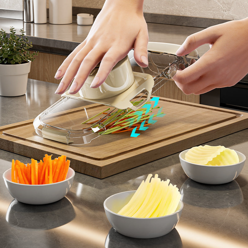 2-in-1 Vegetable Chopper & Drainer
