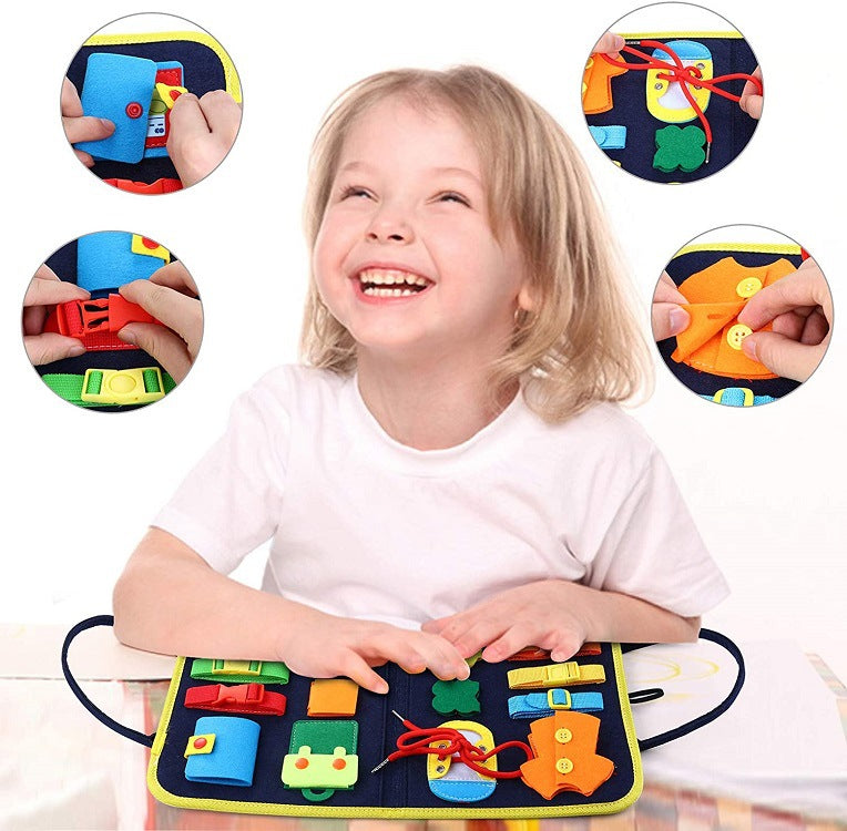 Montessori Felt Busy Book