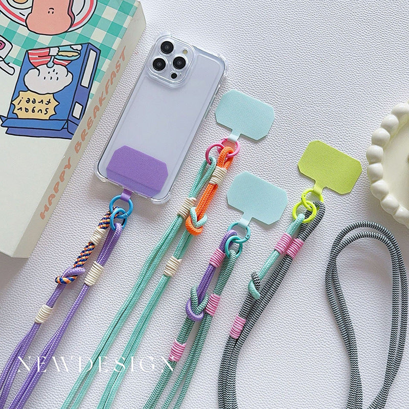 Colorful Beaded Phone Lanyard
