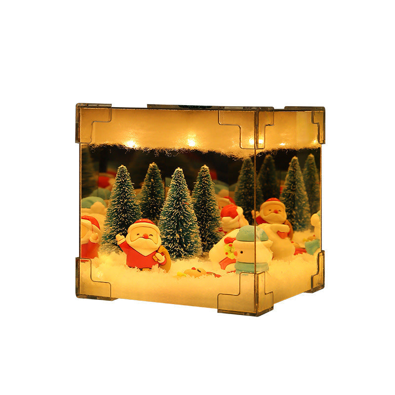 DIY Christmas Mirror Cube Lamp Kit