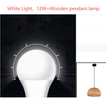 Woven Bamboo Pendant Light