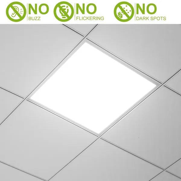 Recessed LED Panel Lights (2-Pack)