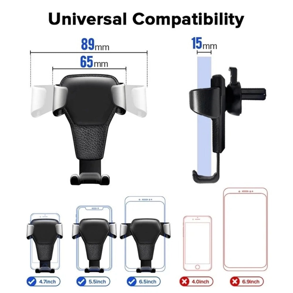 Gravity Air Vent Phone Mount