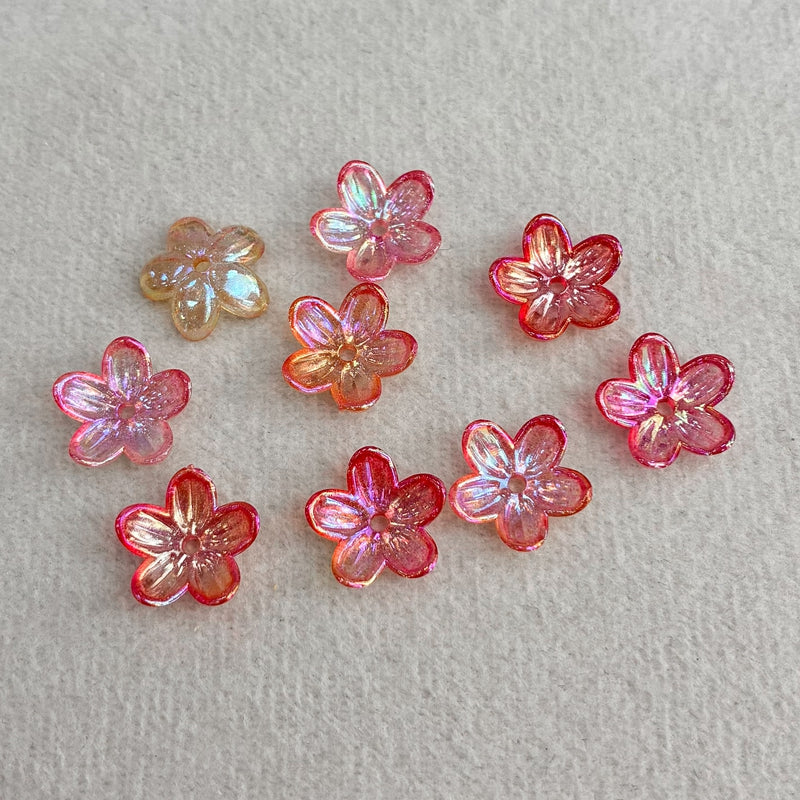 Glow-in-the-Dark Flower Beads
