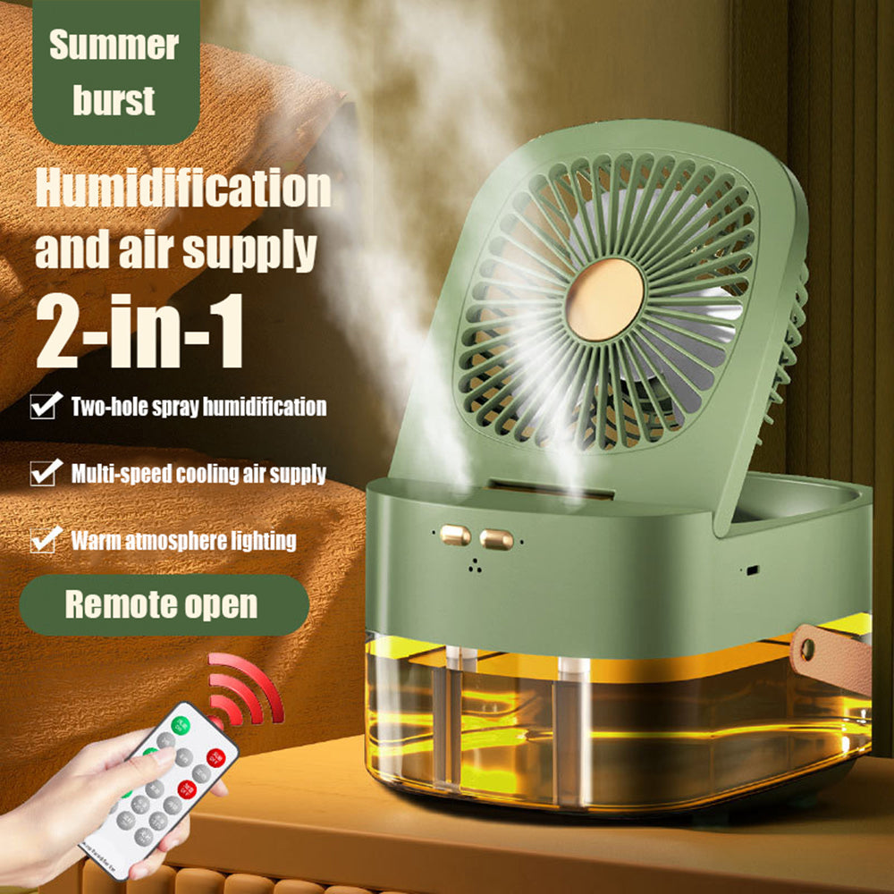 Mini Misting Desk Fan