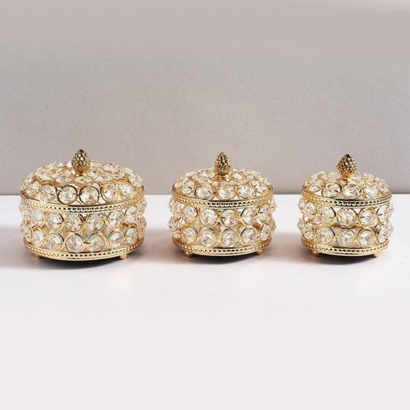 Crystal Trinket Jewelry Box