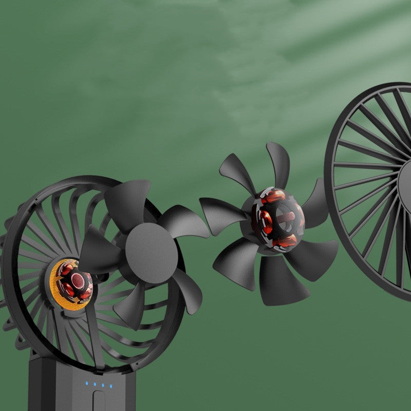 Handheld USB Fan & Power Bank
