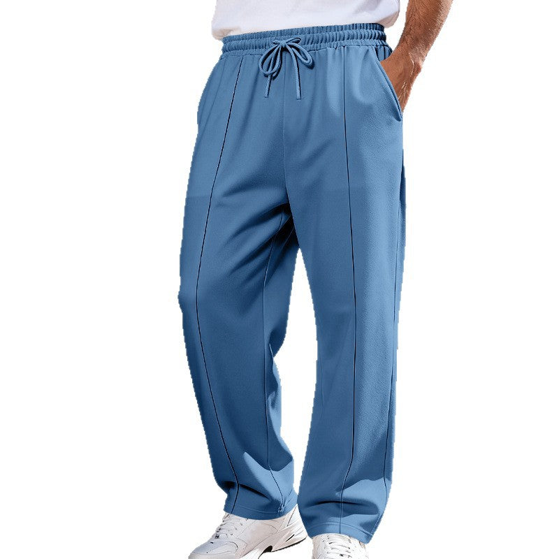 Men's Knit Straight-Leg Joggers