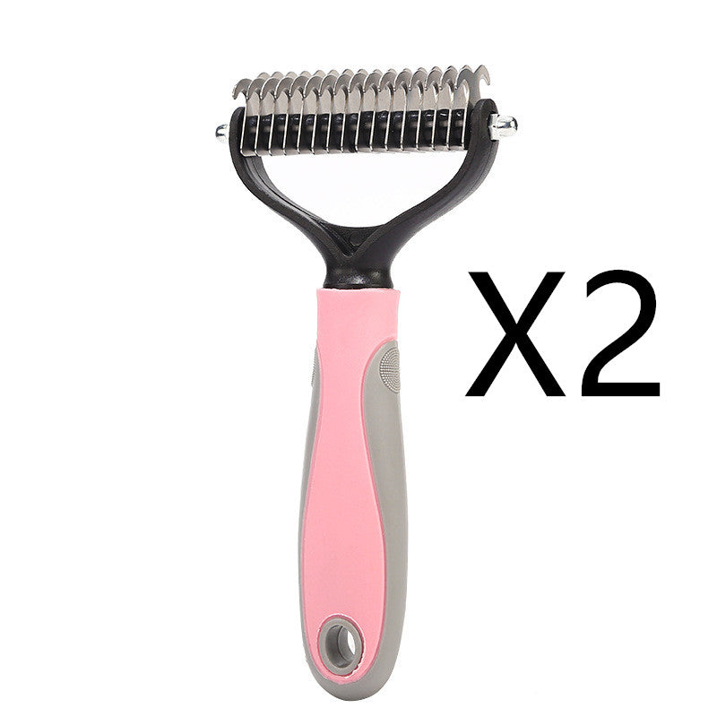 Double-Sided Dematting Comb