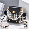 Pearl Chain Mini Crossbody Bag