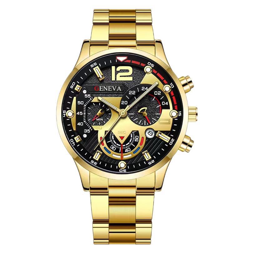 Men's Watch & Bracelet Gift Set