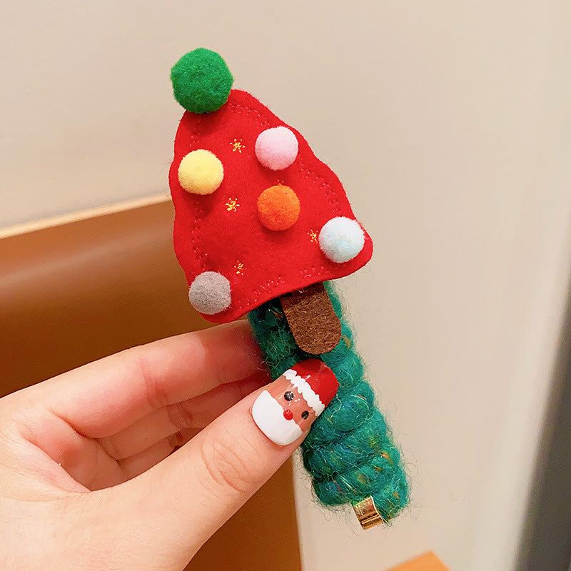 Kids' Christmas Spiral Hair Ties
