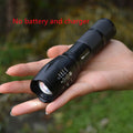 Rechargeable Aluminum Flashlight