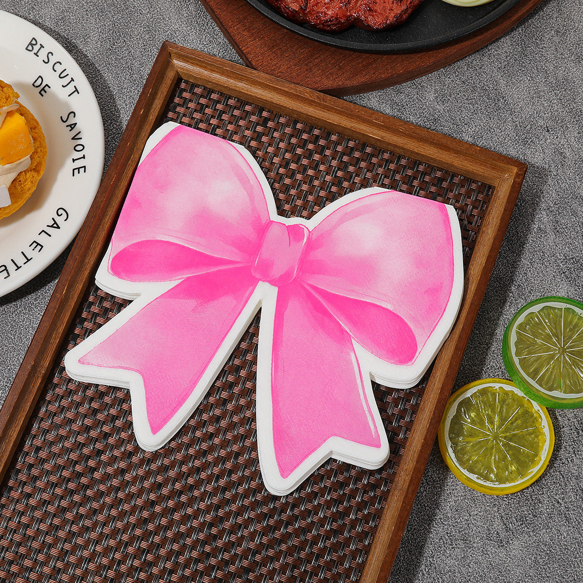 Bow-Shaped Party Napkins
