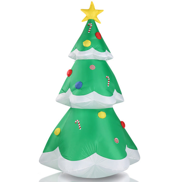 6.9 ft Inflatable Christmas Tree with Lights