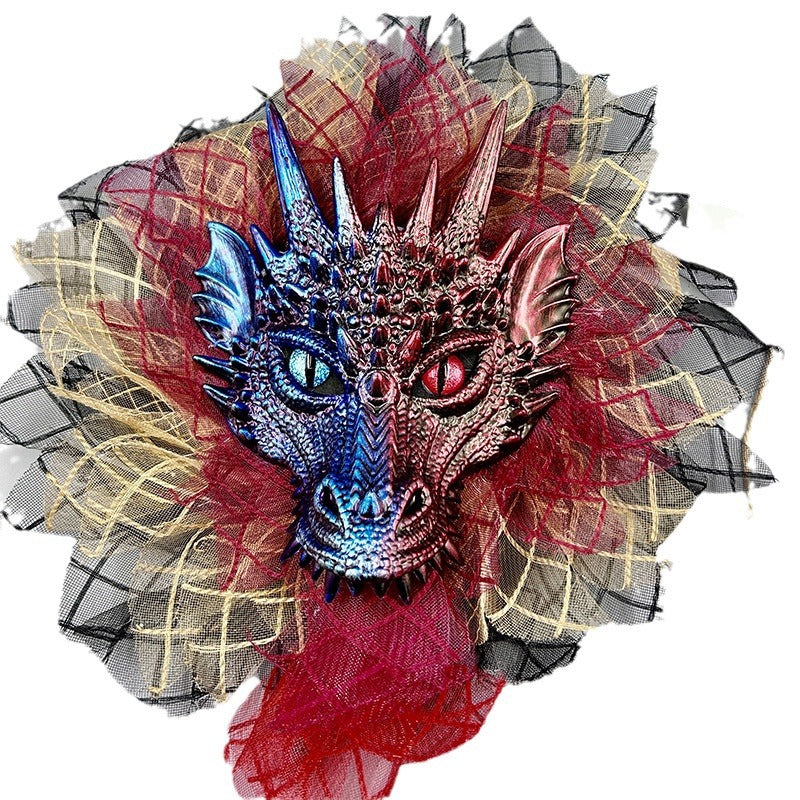 Halloween Dragon Wreath