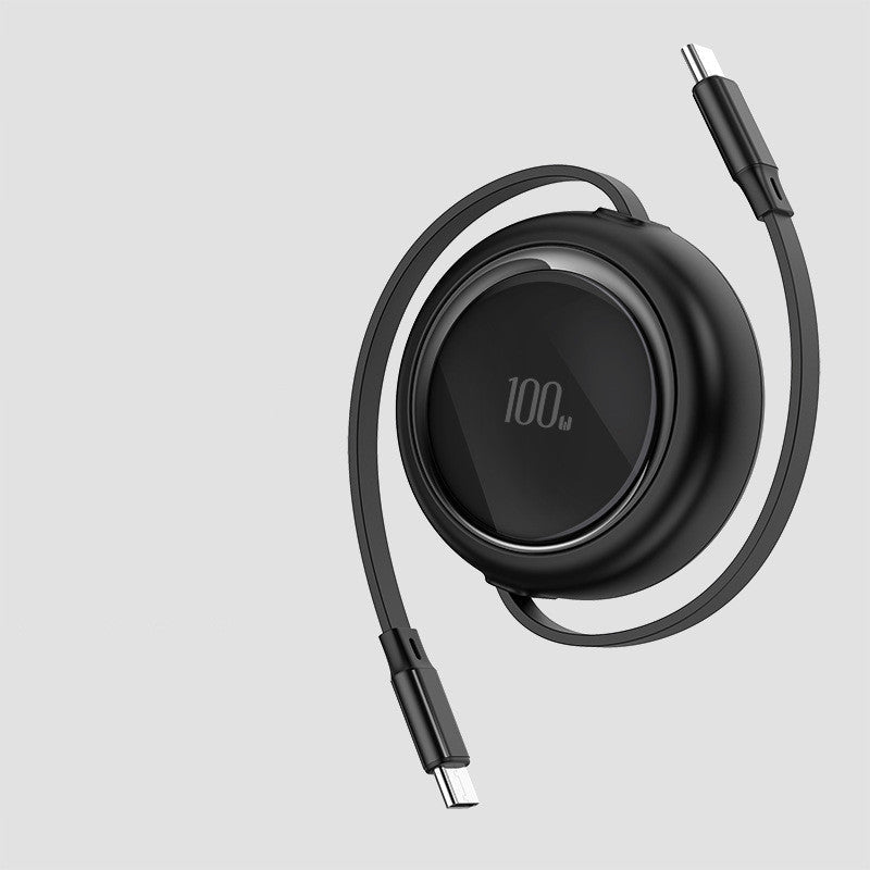 Retractable 100W Charging Cable