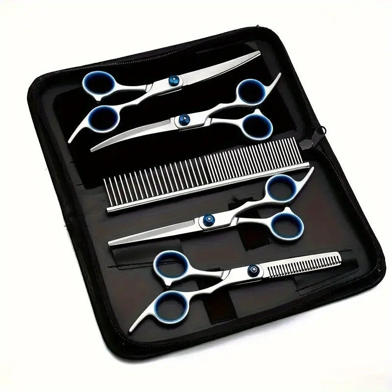 Pet Grooming Scissors Set