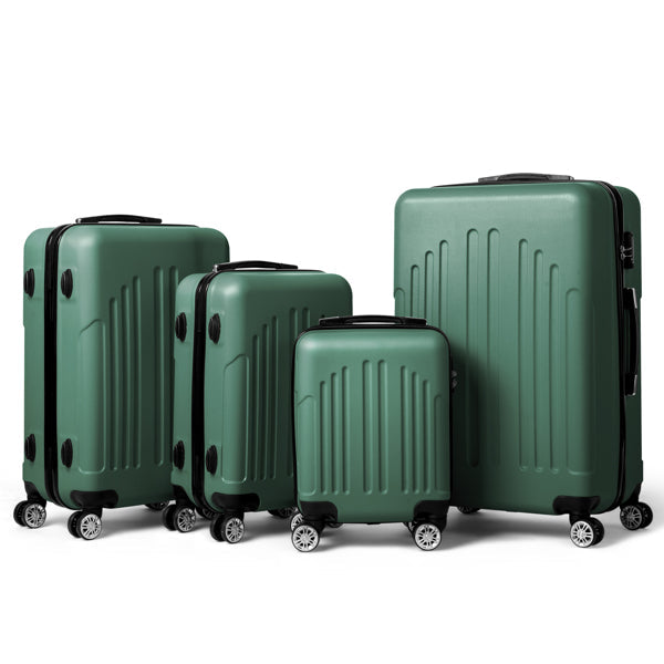 Retro Stripe 4-in-1 Luggage Set