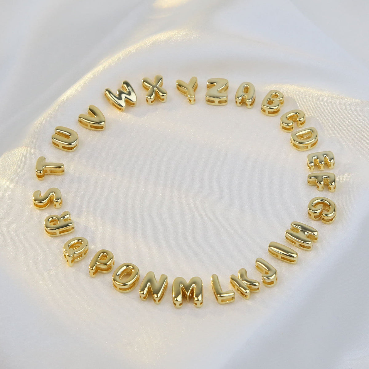 Initial Letter Pendant Necklace