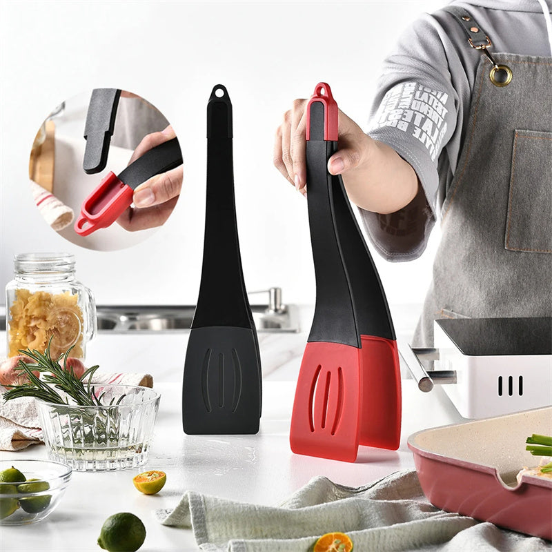3-in-1 Spatula & Tongs