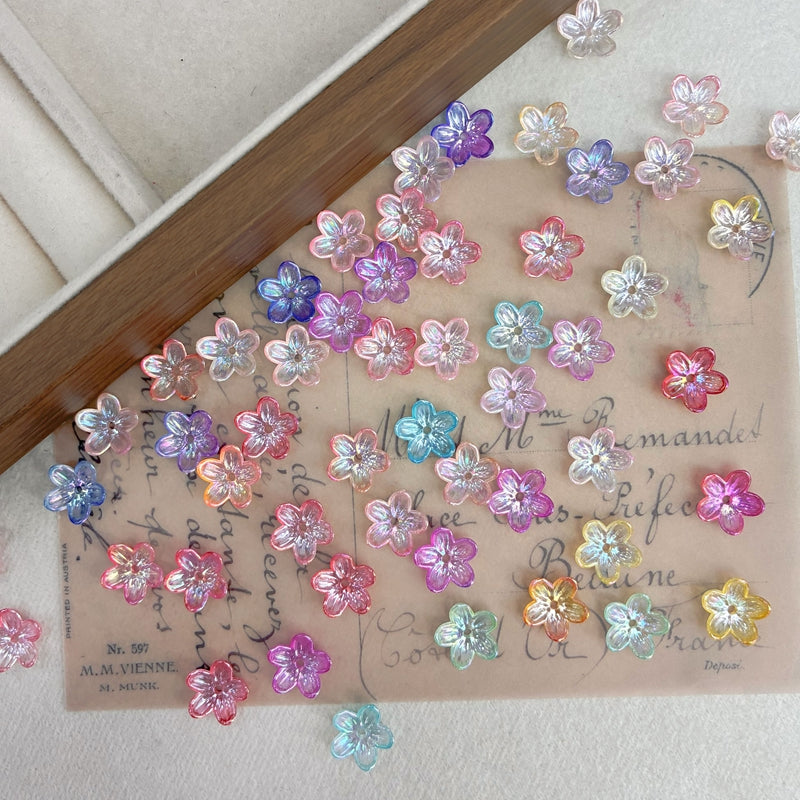 Glow-in-the-Dark Flower Beads