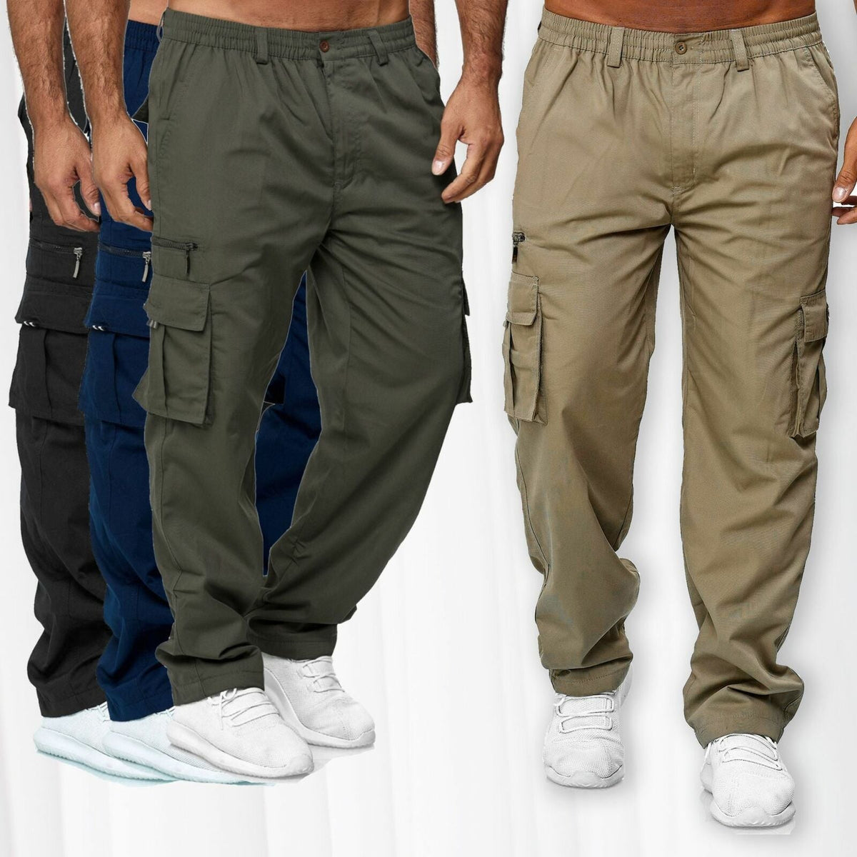 Men's Multi-Pocket Cargo Pants