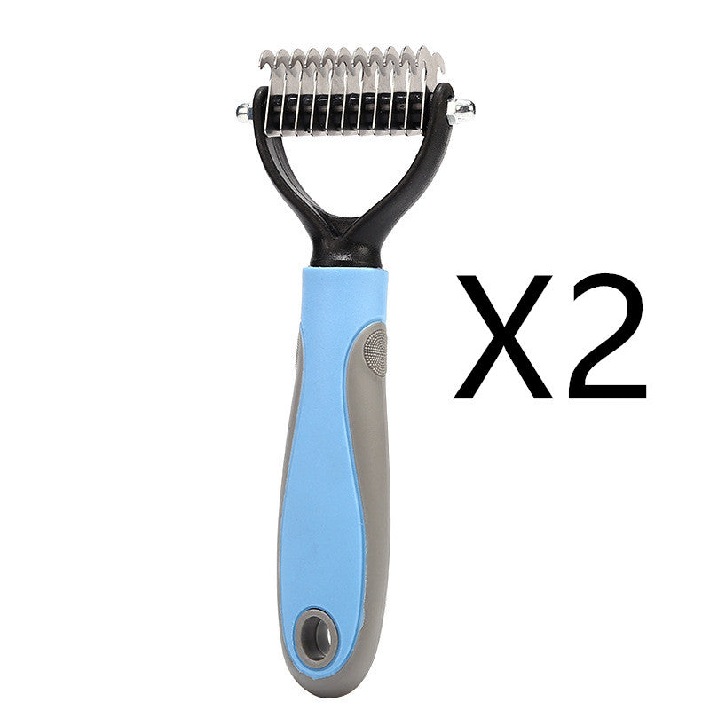 Double-Sided Dematting Comb