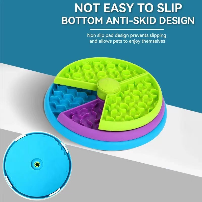 Rotating 3-Layer Puzzle Feeder
