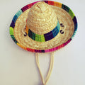 Mini Pet Sombrero Straw Hat