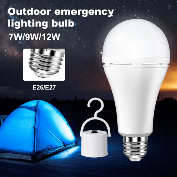 Rechargeable Emergency LED Bulb with Hook