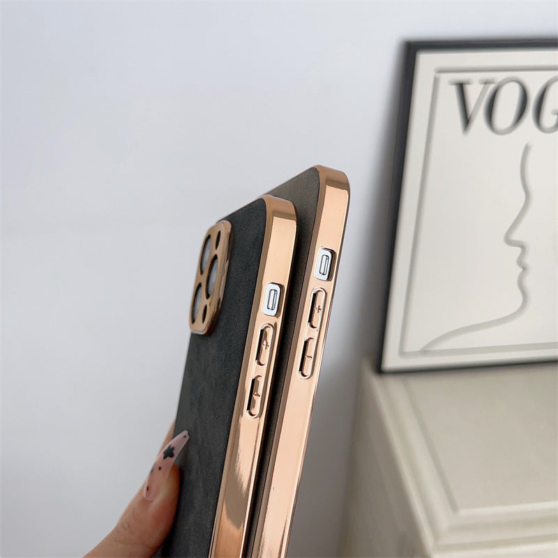 Lambskin Leather iPhone Case