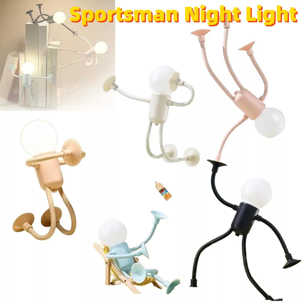 Posable Sportsman Night Light